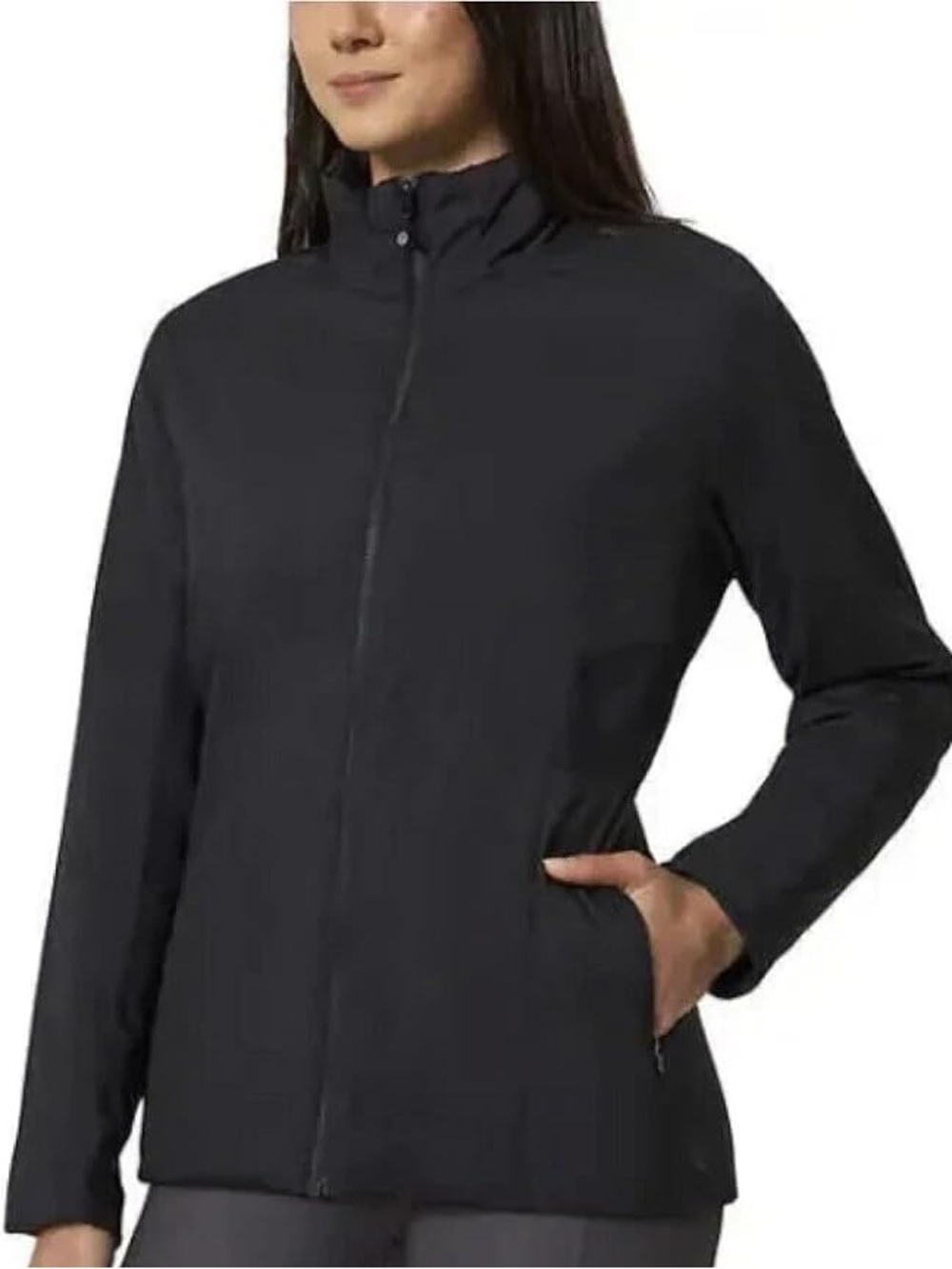 ⭐️ 5 for 20$! ⭐️ Mondetta Full Zip Up Jacket in Textured Black